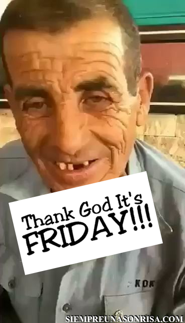 It's Friday !!!