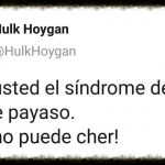 sindrome boca payaso,tweetstuits,chistes,fotos