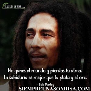 frases de Bob Marley sobre la vida