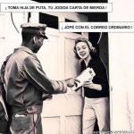 viñeta cómica, correo,cartero, ordinario,humor,chistes