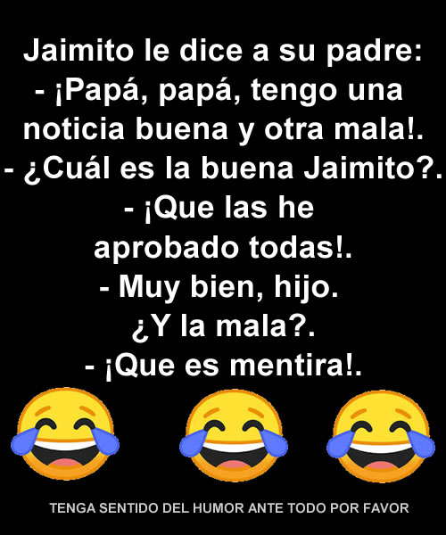 Chistes y más chistes buenos para reir