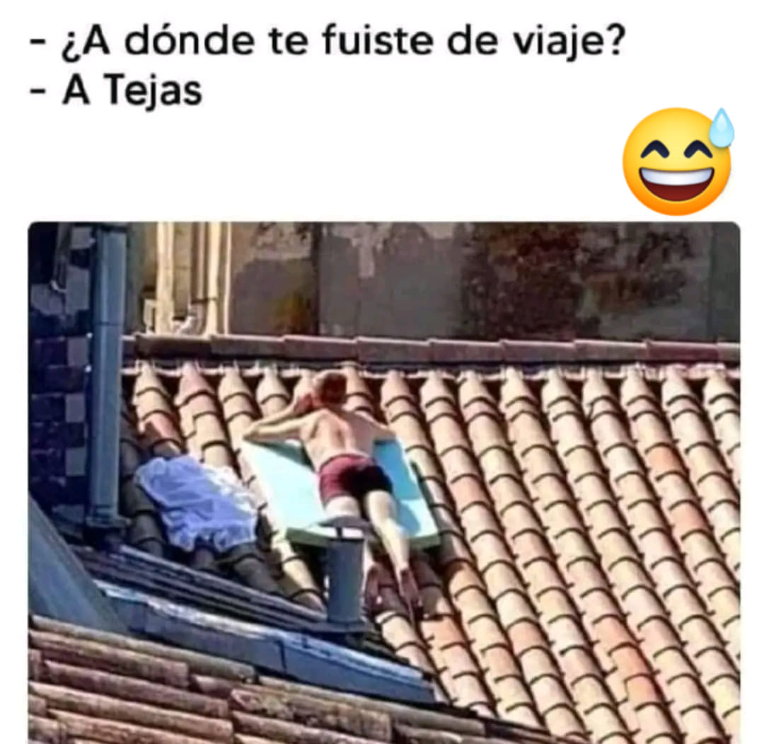 Siempre vamos cargados a tope de humor !
