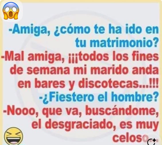 Yo me parto de risa con estos chistes jajjjajajajjaja