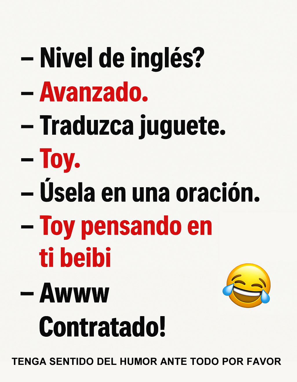 Ya estamos a Miércoles, durmiendo esta noche mañana es Viernes !!! Enjoy ! 

