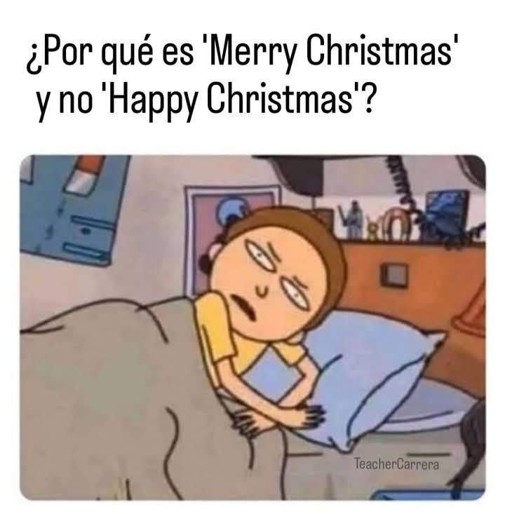 Diciembre siempre viene con mucho humor