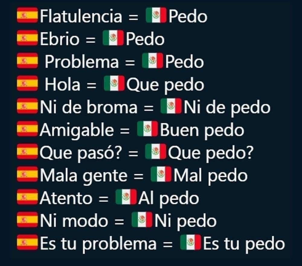 humor mexicano, palabras, pedo,risas,