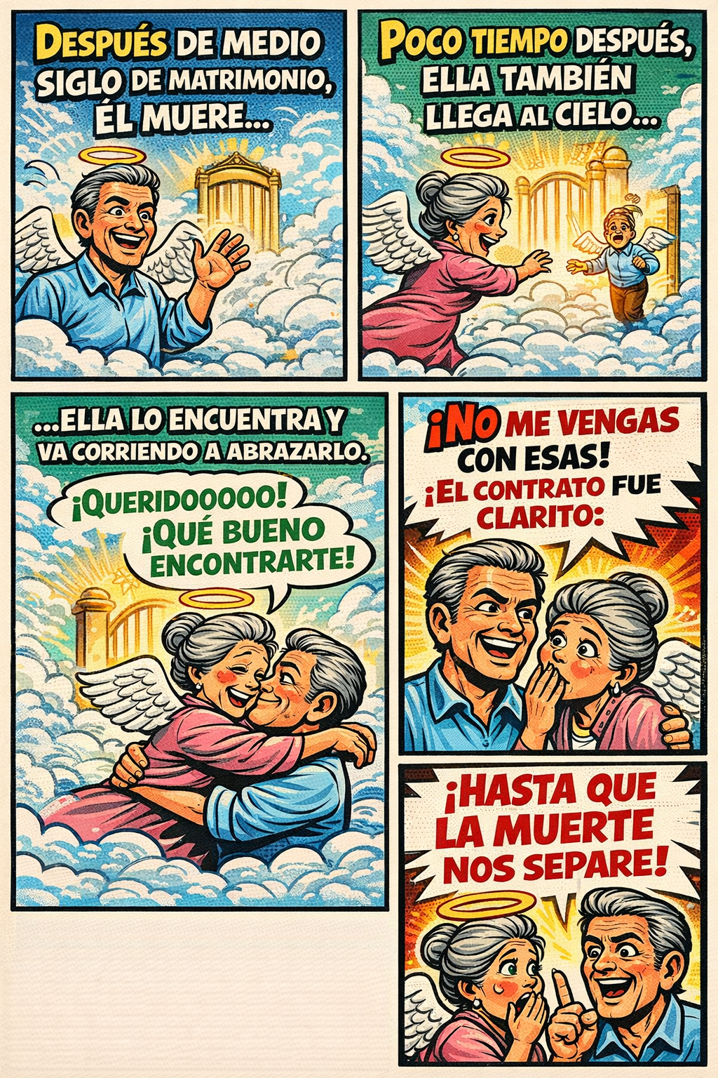 matrimonios, humor, muertos,risas,hasta que la muerte nos separe