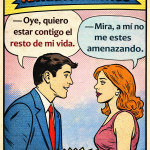 Amor antirromántico...., comic, viñetas humor, gracioso