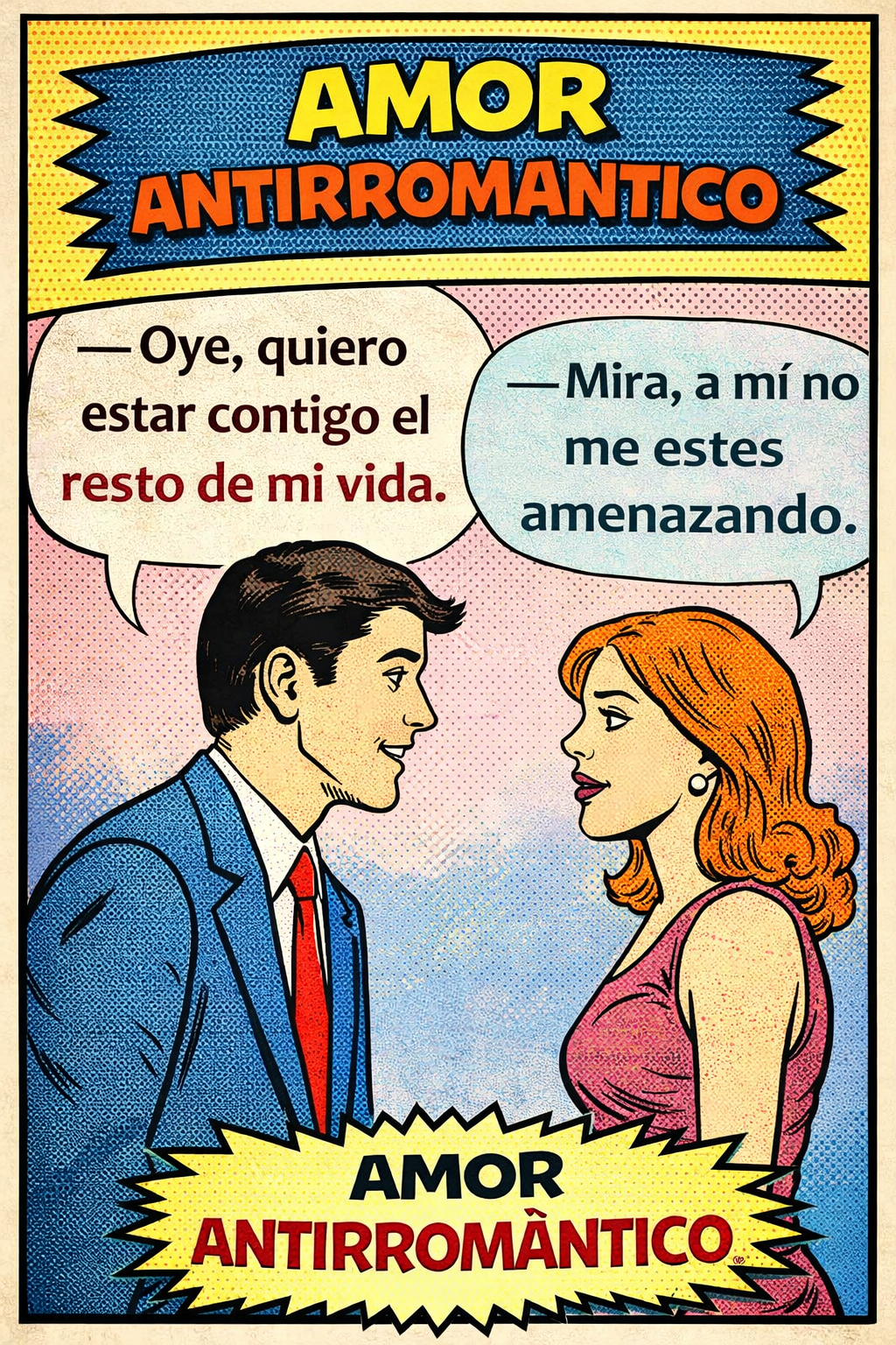 Amor antirromántico...., comic, viñetas humor, gracioso