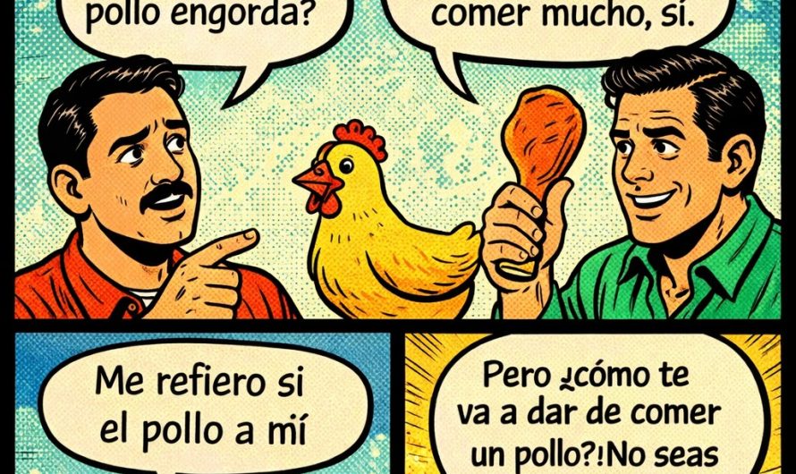 Como por un pollo ?