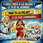 Creación Divina... humor,español,dios, mujer