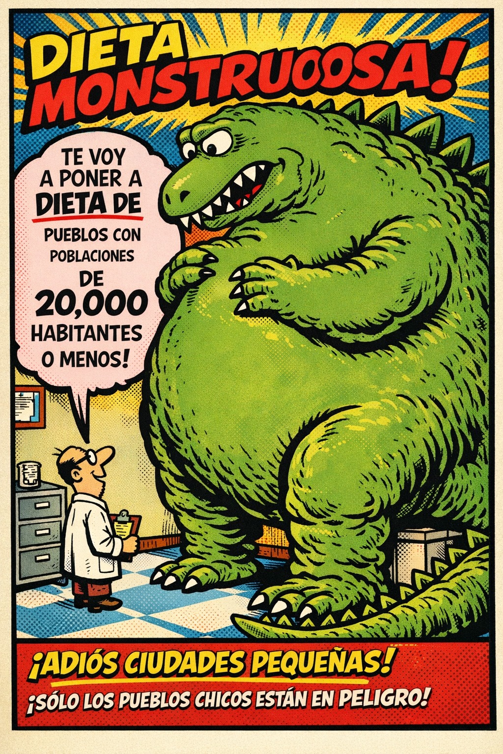 Dieta urgente , dinosaurios, comics, risas,