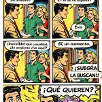 El censo...., suegras humor, comics pop art comicos