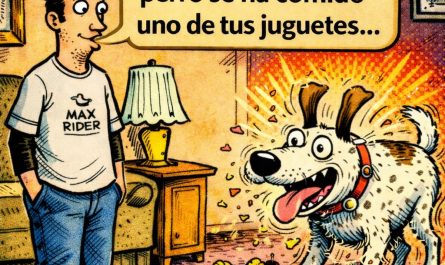 Juguete masticado, humor adulto, mascotas,