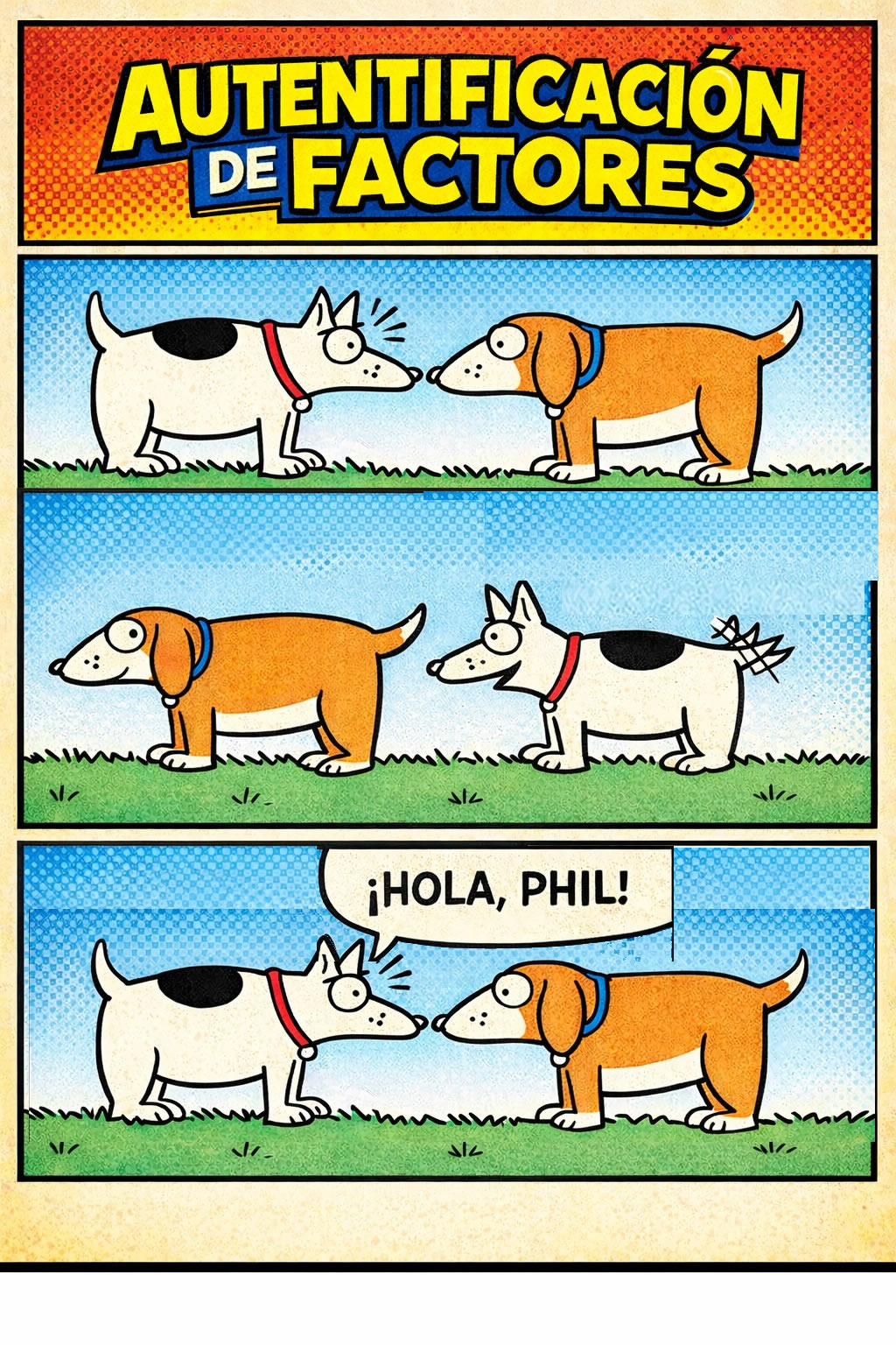 Menos mal que los humanos no usamos ese tipo de autentificación... 