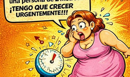 No hay que perder tiempo , humor en comics en español, sobrepeso