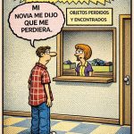 Objetos perdidos y encontrados, Humor de novias