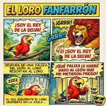 Menuda paliza le dio al león…