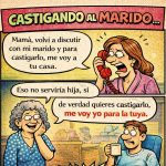 humor de suegras, esposas, maridos,castigos