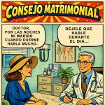 consejo matrimonial, humor grafico, viñetas graciosas