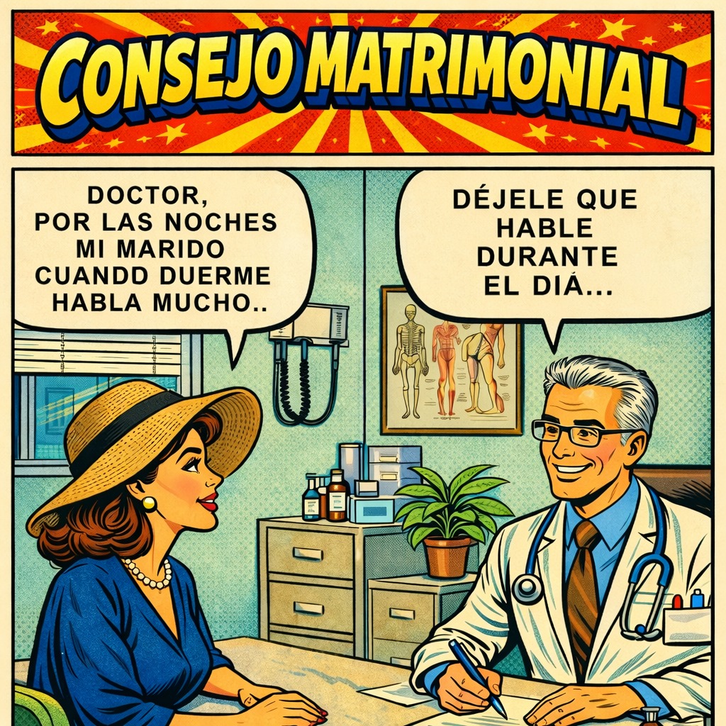 consejo matrimonial, humor grafico, viñetas graciosas