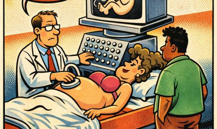 embarazo humor, niñas, medico, comic de risa