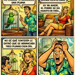 Loro delatador….  chistes de loros