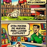 memes de humor, gallinas graciosas, comics en español