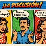mujere humor, hombres chistosos, comic pop art humor, karakarton pop