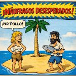 naufragos, humor de naufragos