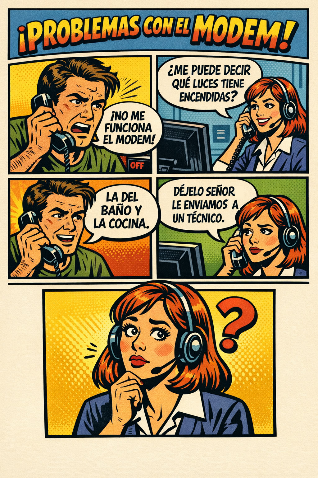 problemas con el modem