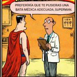 superman, humor, superheroes, viñetas,comic de superman