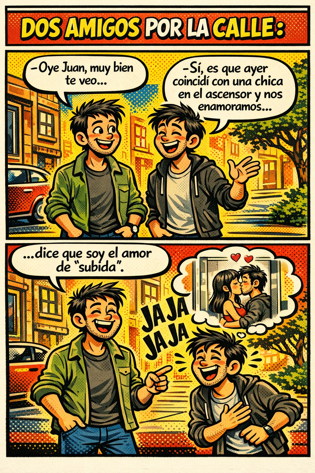 tiras cómicas, humor en español