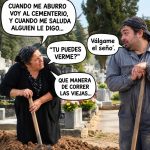 Uno va al cementerio buscando tranquilidad… y termina llevándose cada susto. 😂