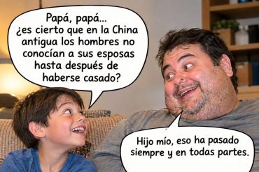 Papá no necesita Google… tiene experiencia propia. 😂