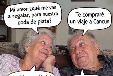 Amor para toda la vida… o por lo menos hasta la vuelta. 😂