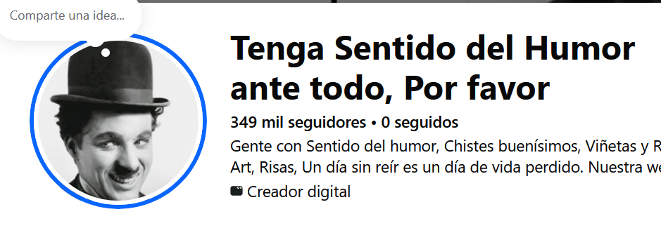 pagina facebook tenga sentido del humor ante todo por favor