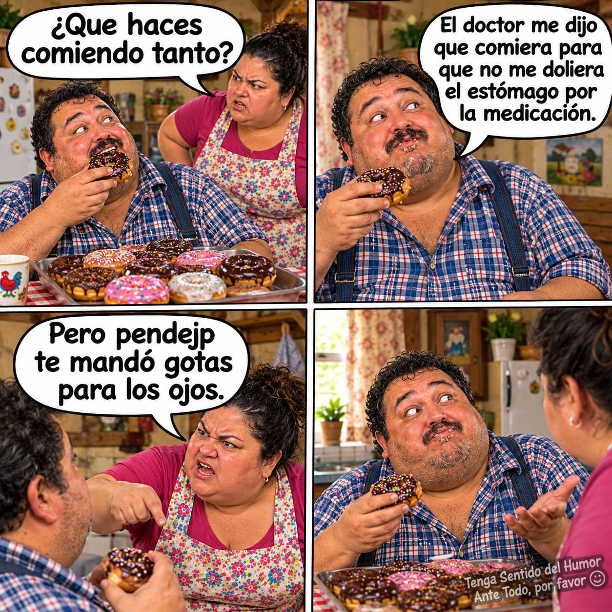 Cuando entiendes las instrucciones del médico… pero las interpretas a tu manera