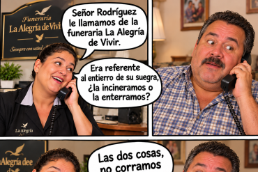 Cuando te llaman de una funeraria y la conversación toma un giro inesperado… 😂