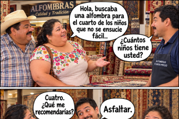 Cuando vas a comprar algo para casa y haces una pregunta inocente… pero la respuesta te deja pensando. 😂😂