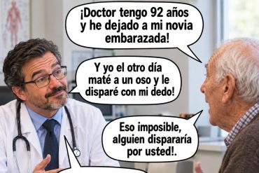 El doctor tenía una teoría… y el paciente no estaba preparado para escucharla. 😂