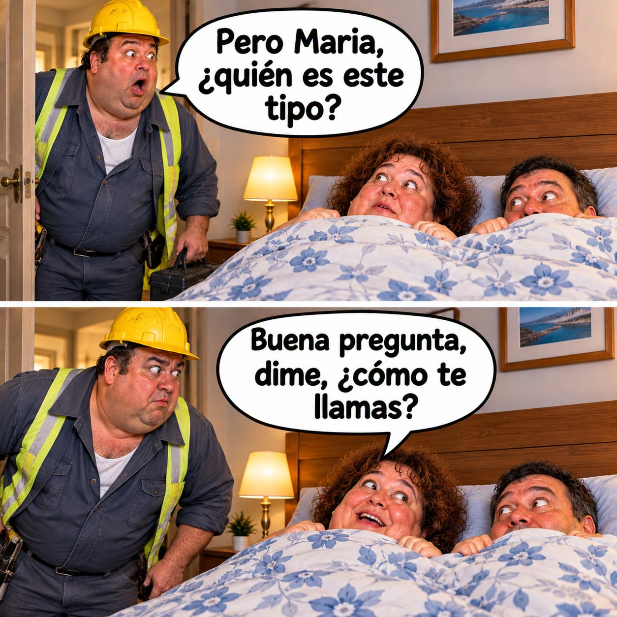 Nunca sabes lo que te espera al otro lado de la puerta 😂