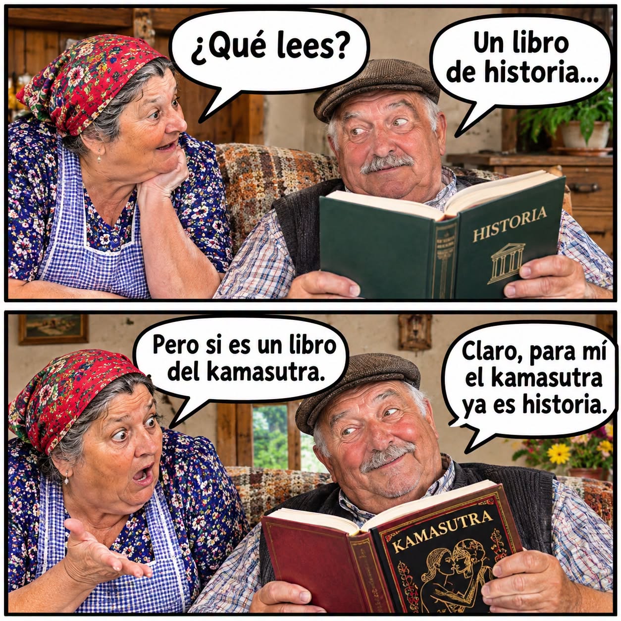 abuelos,abuelas,humor,chistes,pasado