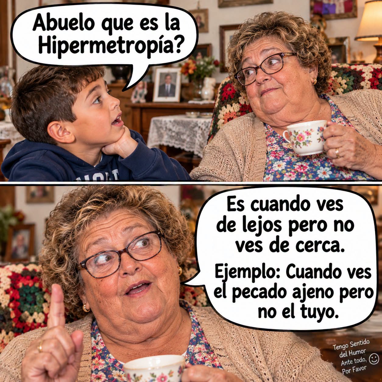 chistes abuelas,fotos de chistes graciosos,nietos