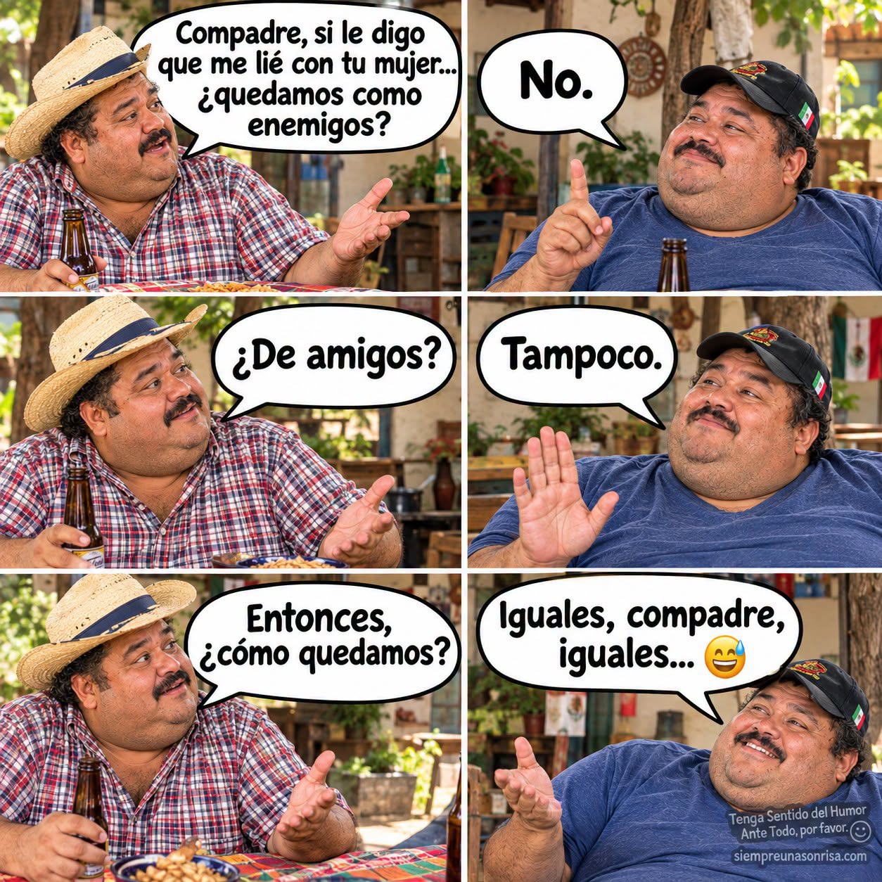 chistes de amigos, infidelidades,compadre, mexicano humor