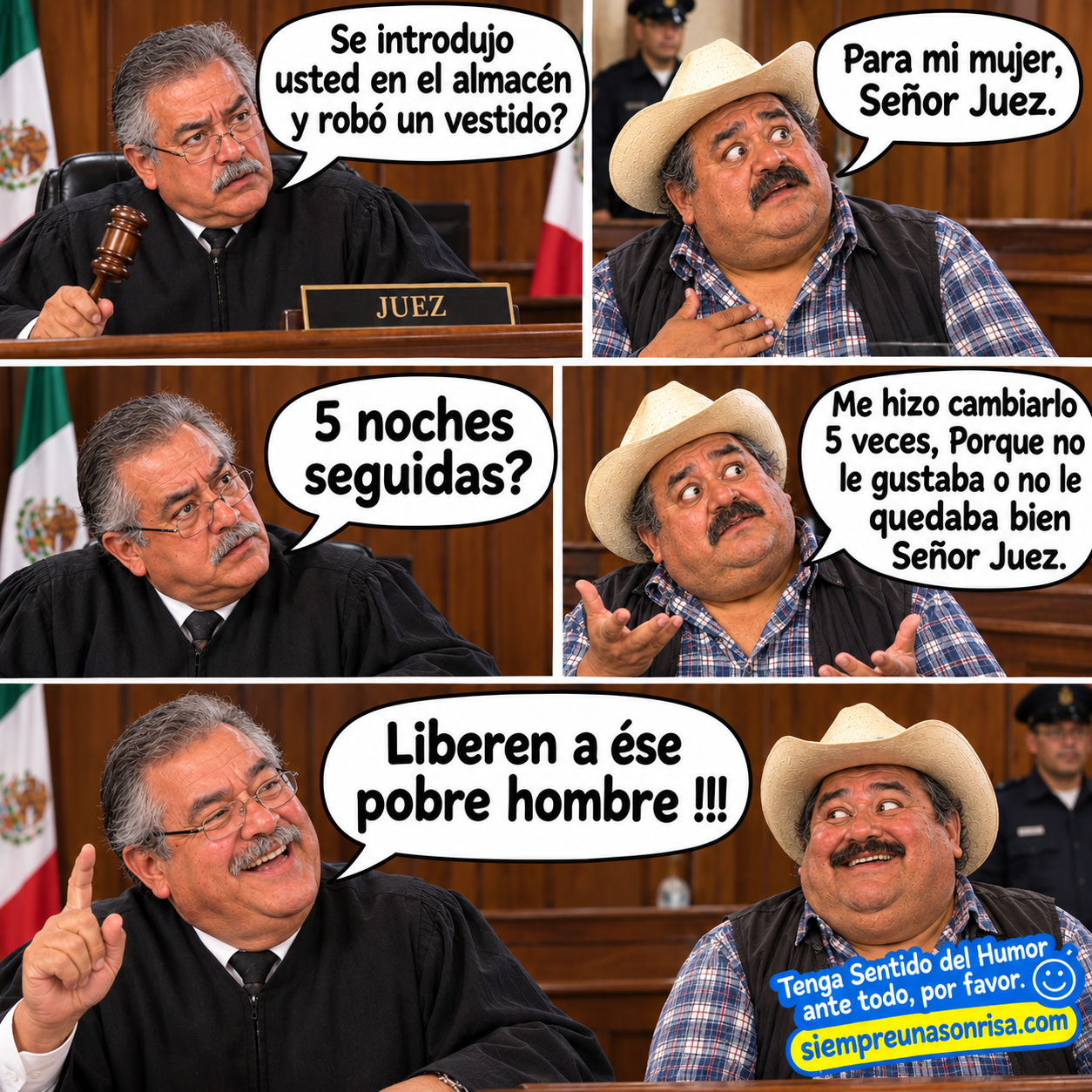 chistes de jueces,humor viral, memes de risa