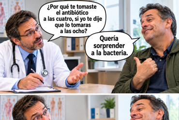 chistes de medicos, bacterias,humor memes,