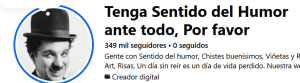 pagina facebook tenga sentido del humor ante todo por favor