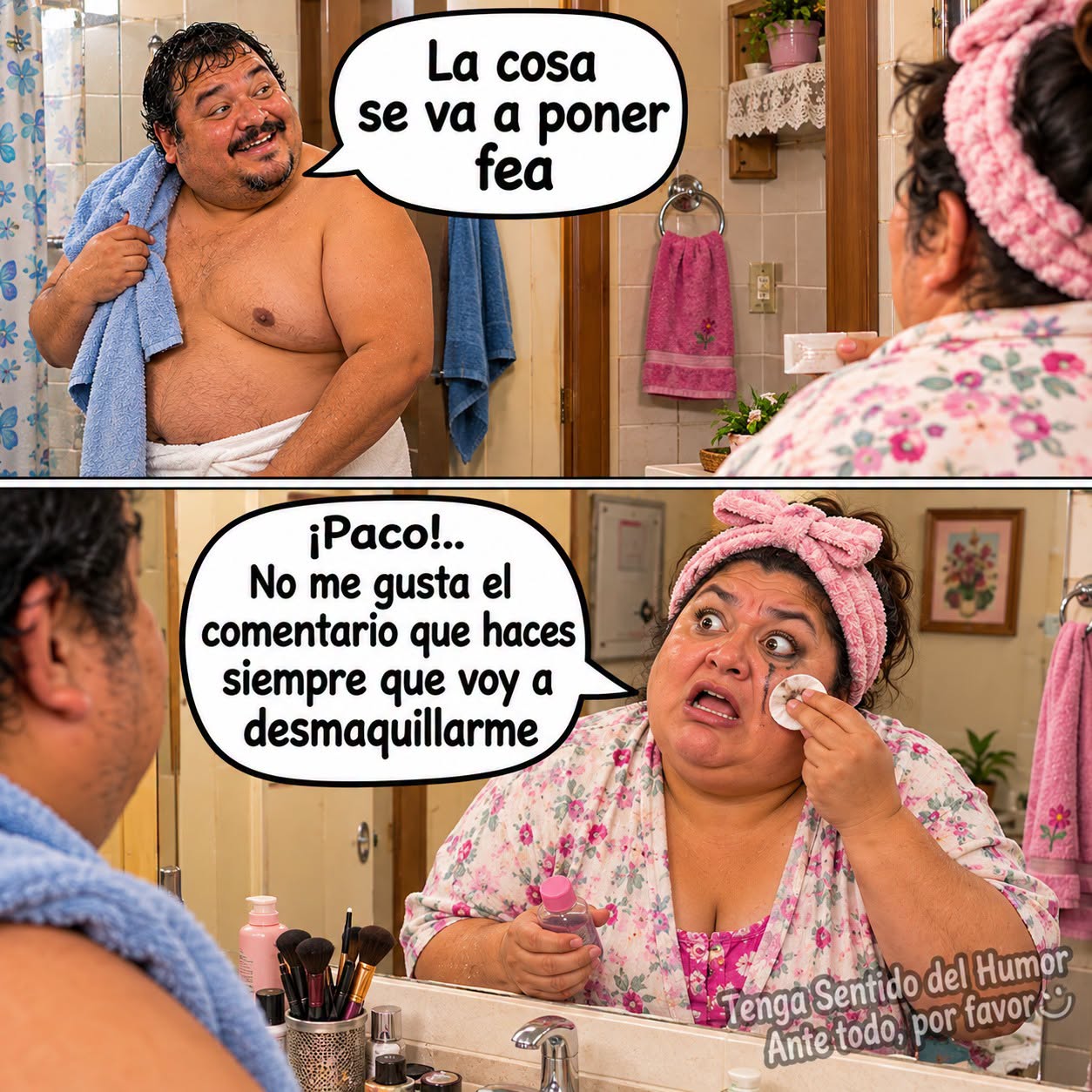 humor de parejas,matrimonios,maquillaje,hermosa,mujeres