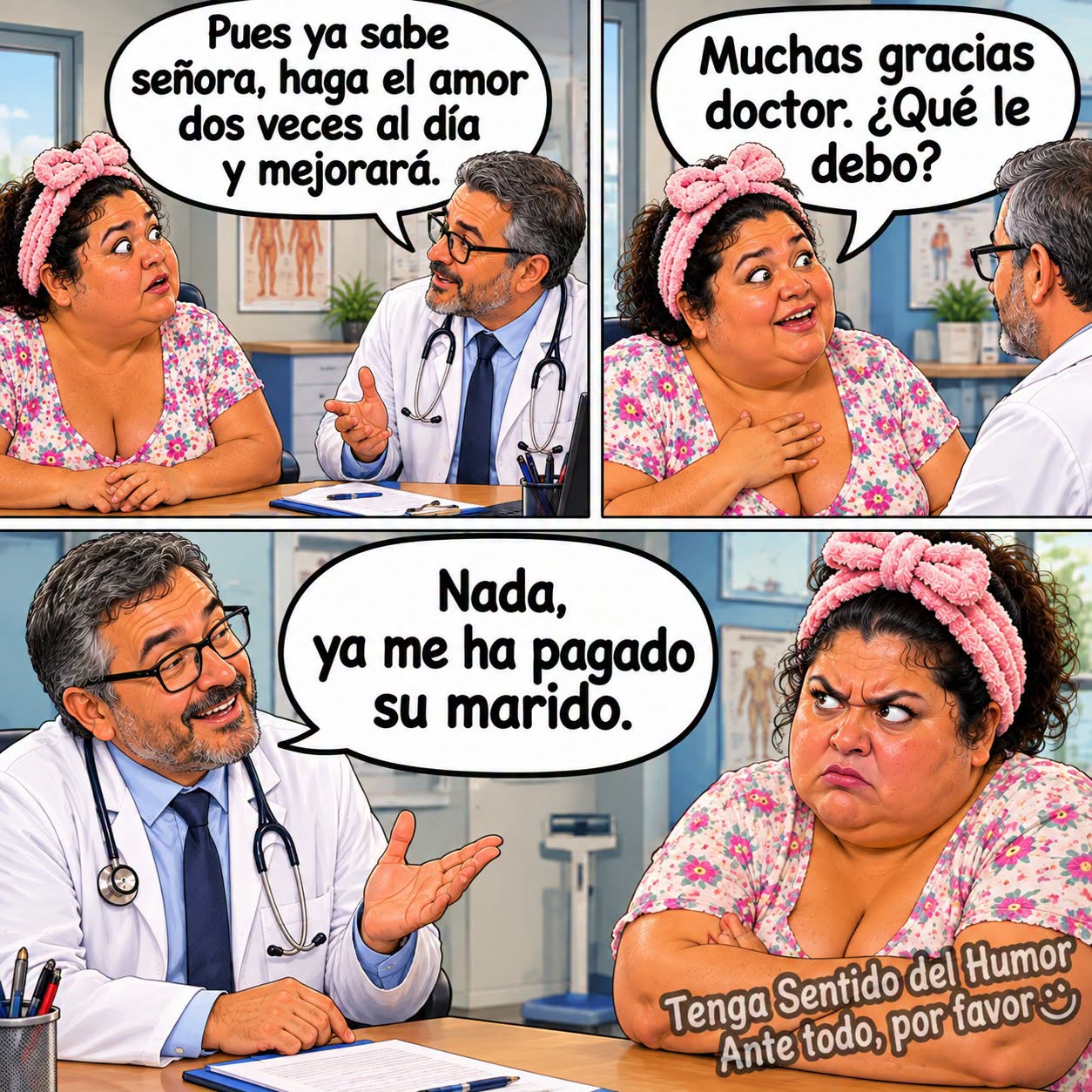 medicos humor,hacer el amor,maridos,chistes buenisimos